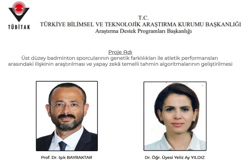 TUBİTAK 1001- SPOR ARAŞTIRMALARI PROJESİ